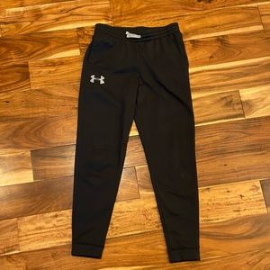 Youth Black Under Armour Sweat Pants